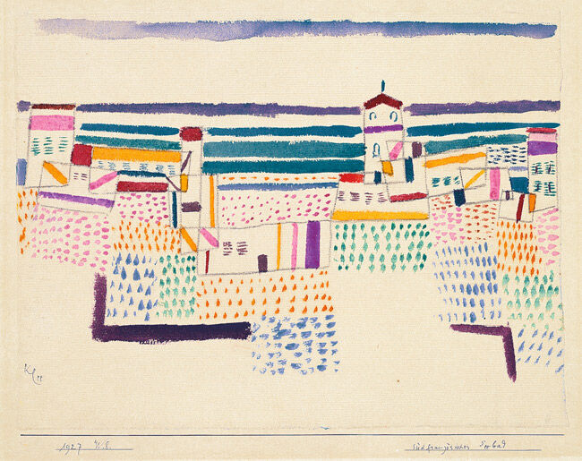 Klee: Seaside Resort in the South of France | Custom prints | Tate