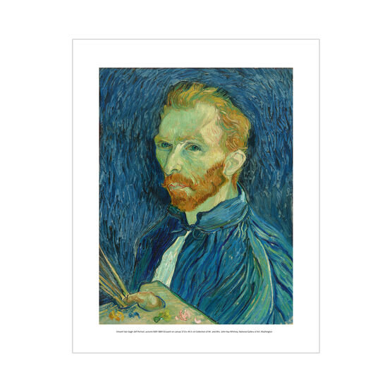 Vincent van Gogh: Self Portrait, autumn 1889 mini print