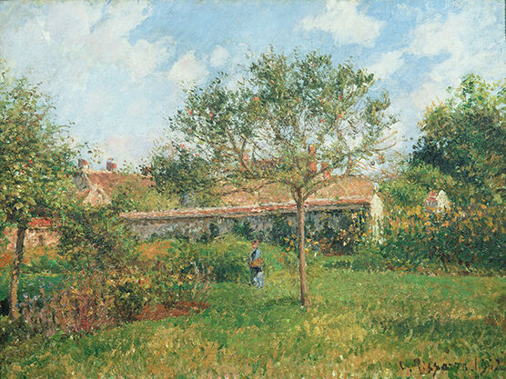 A Corner of the Meadow at Eragny