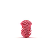 Pink Helix 3D printed ring