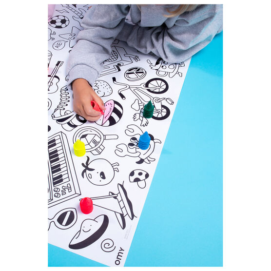 Finger crayons