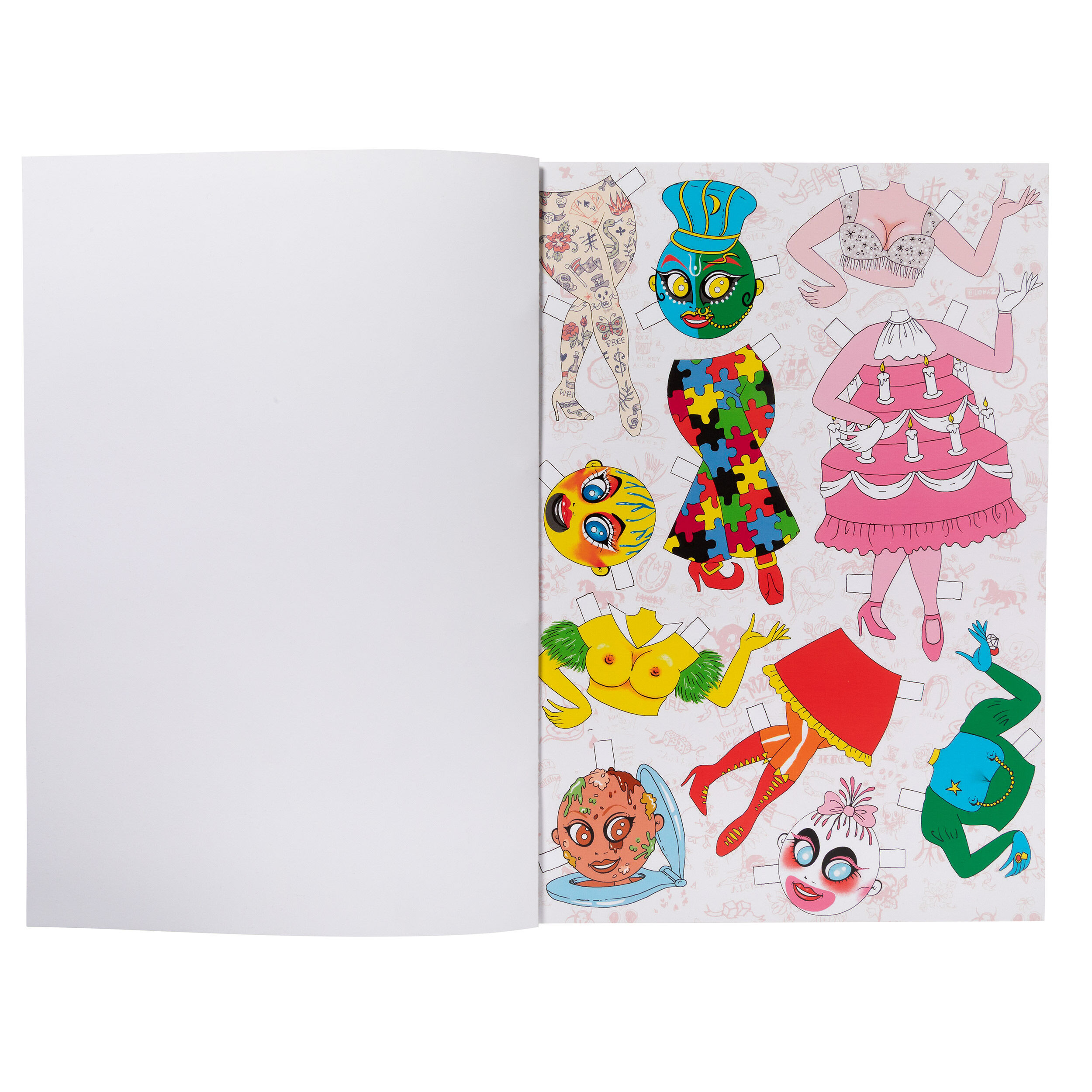 Leigh Bowery Fabulous Master of Disguise Paper Doll Book | Leigh