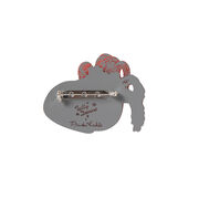 Tatty Devine Frida Kahlo heart brooch