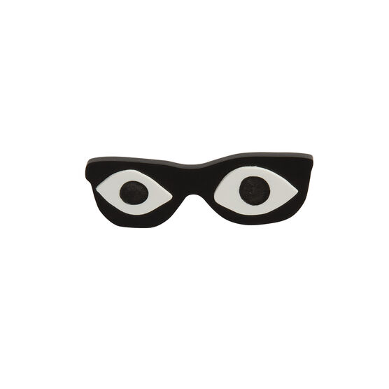 Leigh Bowery glasses brooch