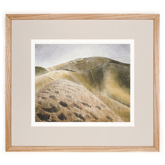Ravilious The Vale of the White Horse (framed print)