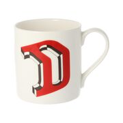Alphabet of art mug - D