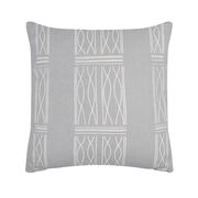 Paule Vézelay grey linen blend cushion