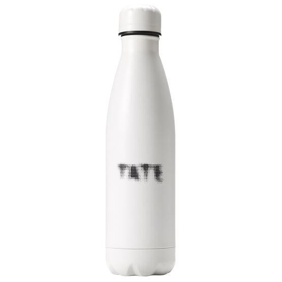 Tate logo white drinks bottle