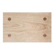 Hearth stool with woven cushion