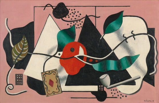 Fernand Léger: Playing Card and Pipe