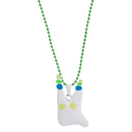 Do Ho Suh White Slime necklace