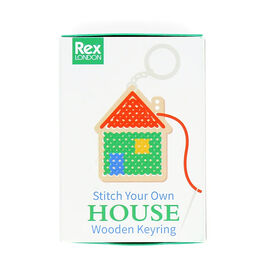 Stitch your own House keyring kit