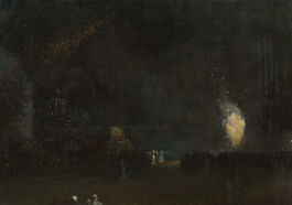 James McNeill Whistler: Nocturne: Black and Gold - The Fire Wheel