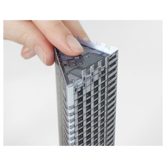 Barbican Tower paper model kit