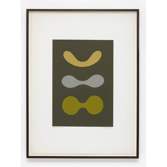 Paule Vézelay, Contrasted Curves, 1970