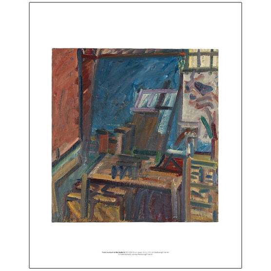 Frank Auerbach In the Studio IV 2013-2014 (mini print)