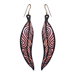 Yili leaf earrings