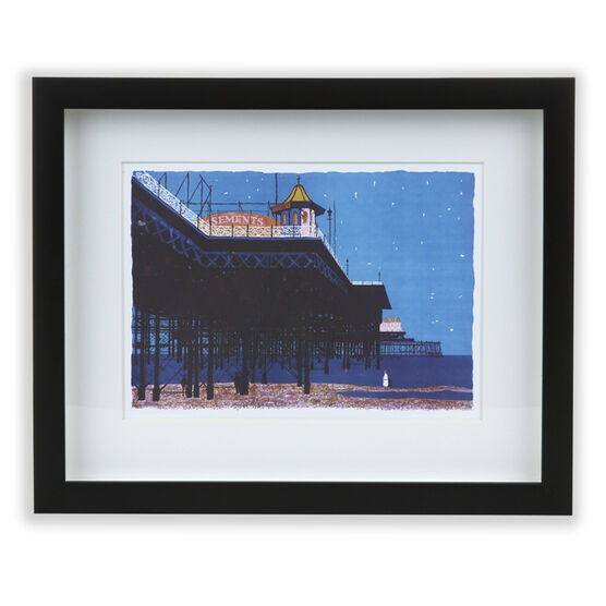 Brett Brighton Pier (framed print)