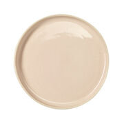 Dusty pink ceramic plate