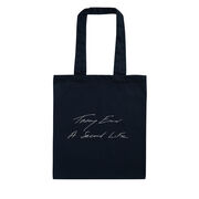 Tracey Emin: A Second Life blue tote bag