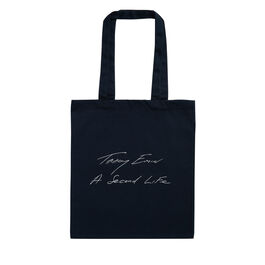 Tracey Emin: A Second Life blue tote bag