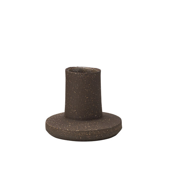 Soil candle holder