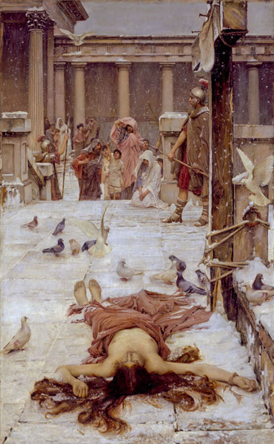 Waterhouse: Saint Eulalia