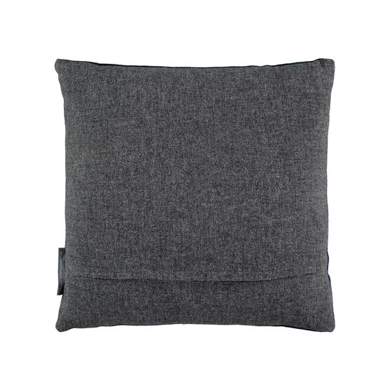 Eleanor Pritchard navy block cushion