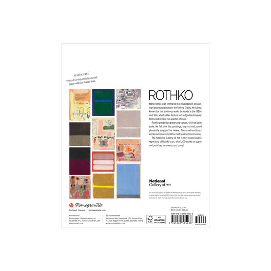 Mark Rothko MINI Calendar 2027