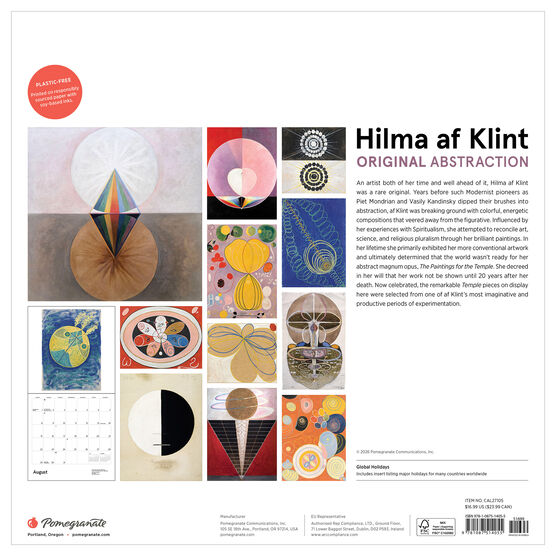 Hilma af Klint Original Abstraction Calendar 2027