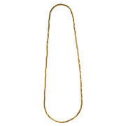 Bendable gold snake necklace