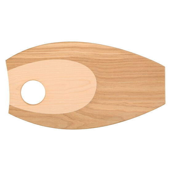 Large wooden chopping board