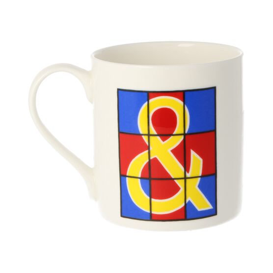 Alphabet of art mug - &