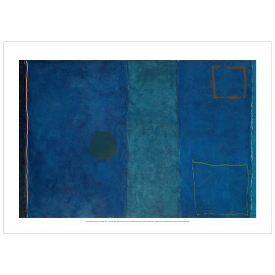 Patrick Heron: Blue Painting : September 1961-1962 poster