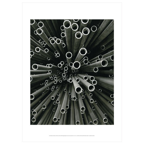 Peter Keetman: Steel Pipes, Maximilian Smelter poster