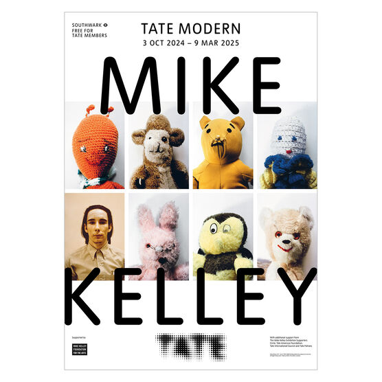 Mike Kelley: Ghost and Spirit exhibition poster
