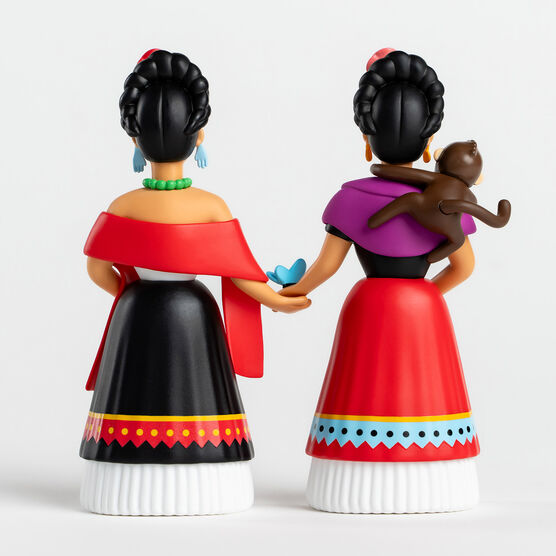 Frida Kahlo Two Fridas art dolls