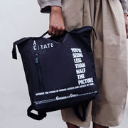 Ally Capellino Guerrilla Girls black rucksack