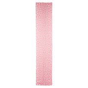 Anni Albers pink Meander scarf