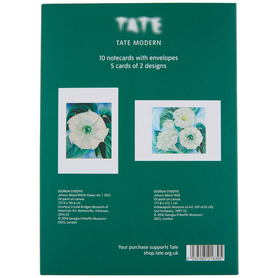 Georgia O'Keeffe Jimson Weed Notecard Set
