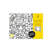 Keith Haring colouring placemats