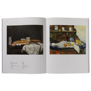 Cezanne exhibition book (paperback) inside