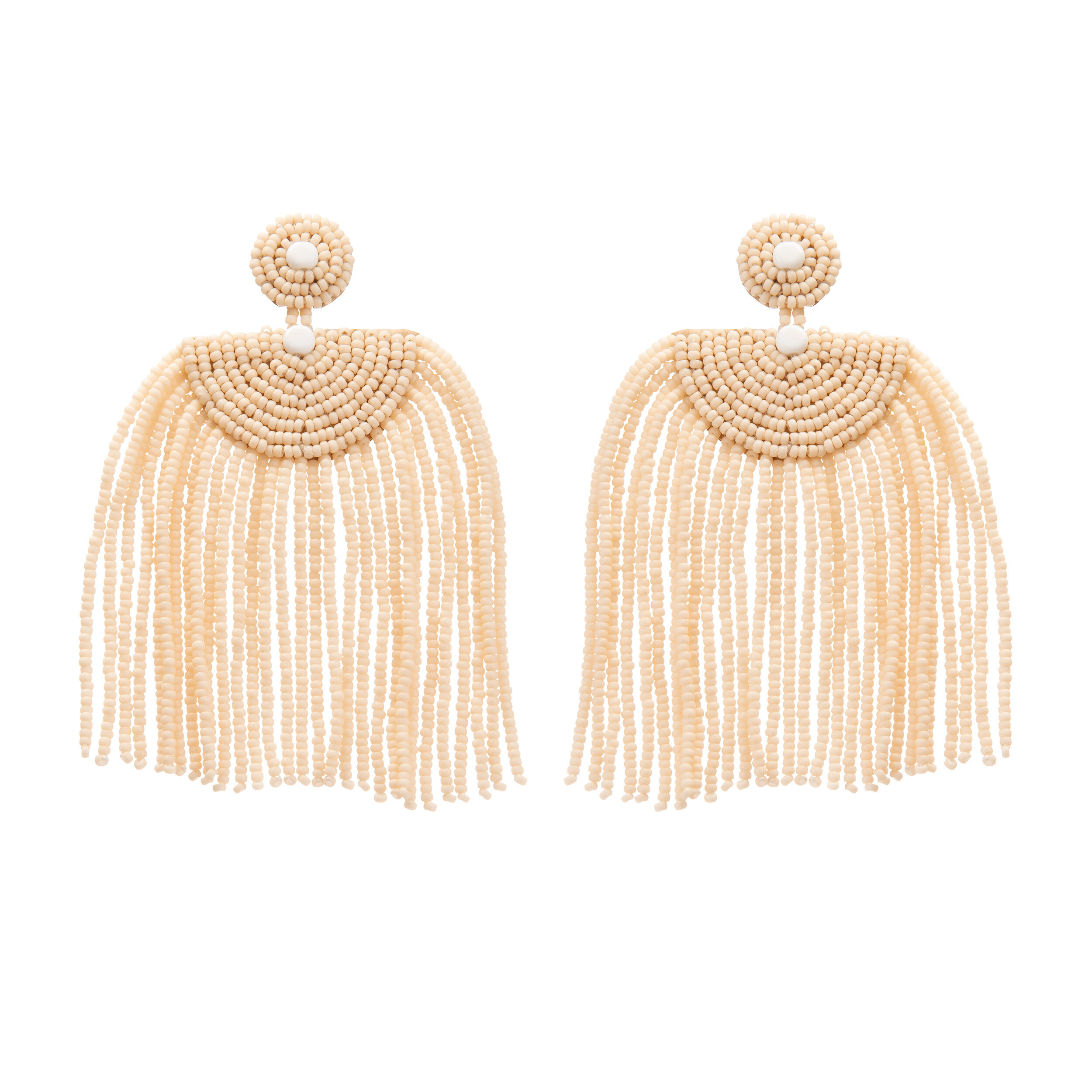 Short tassel earrings clearance