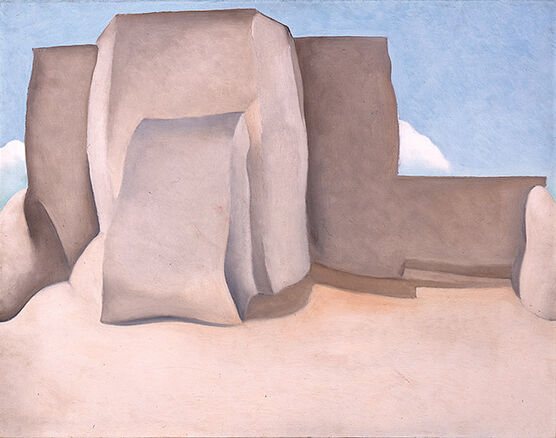 Georgia O'Keeffe: Ranchos Church No.I