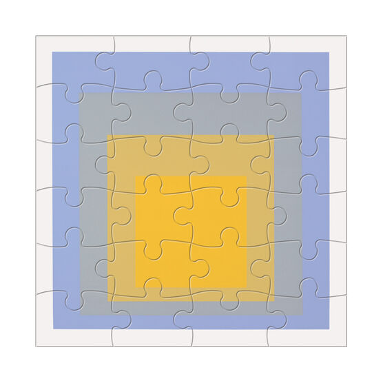 Josef Albers wooden puzzle set
