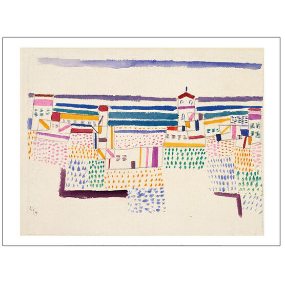 Seaside Resort Paul Klee - unframed print