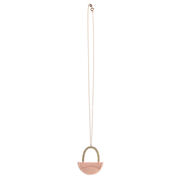Linnea blush necklace
