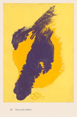 Ithell Colquhoun: 10. The Lord of Ruin from Taro: Swords