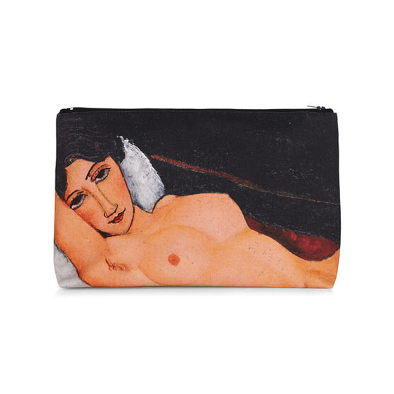 Modigliani Reclining Nude on a White Cushion wash bag