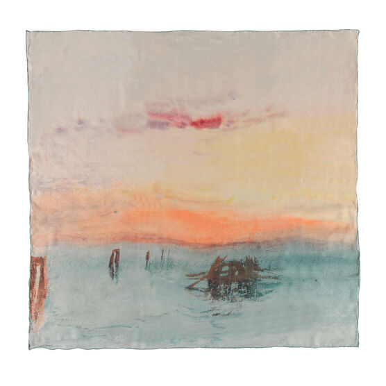 J.M.W. Turner silk scarf